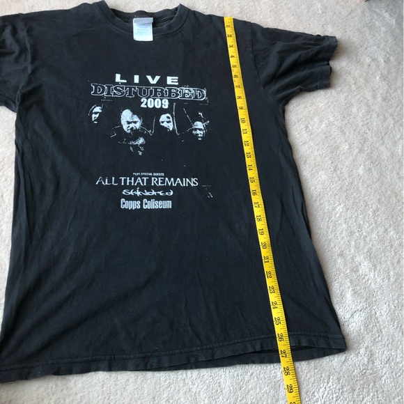 DISTURBED 2009 concert shirt - Picture 5 of 7